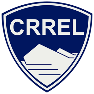 Logo for the United States Army Corps of Engineers’ Cold Regions Research and Engineering Laboratory.